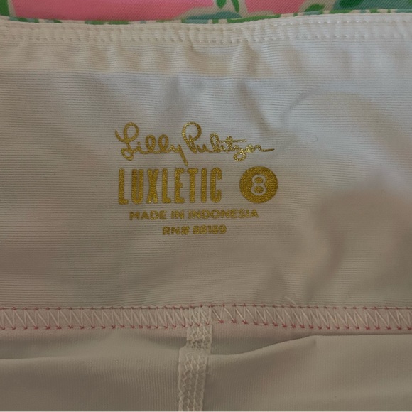 Lilly Pulitzer Pink and Green Floral Skirt - Picture 2 of 6